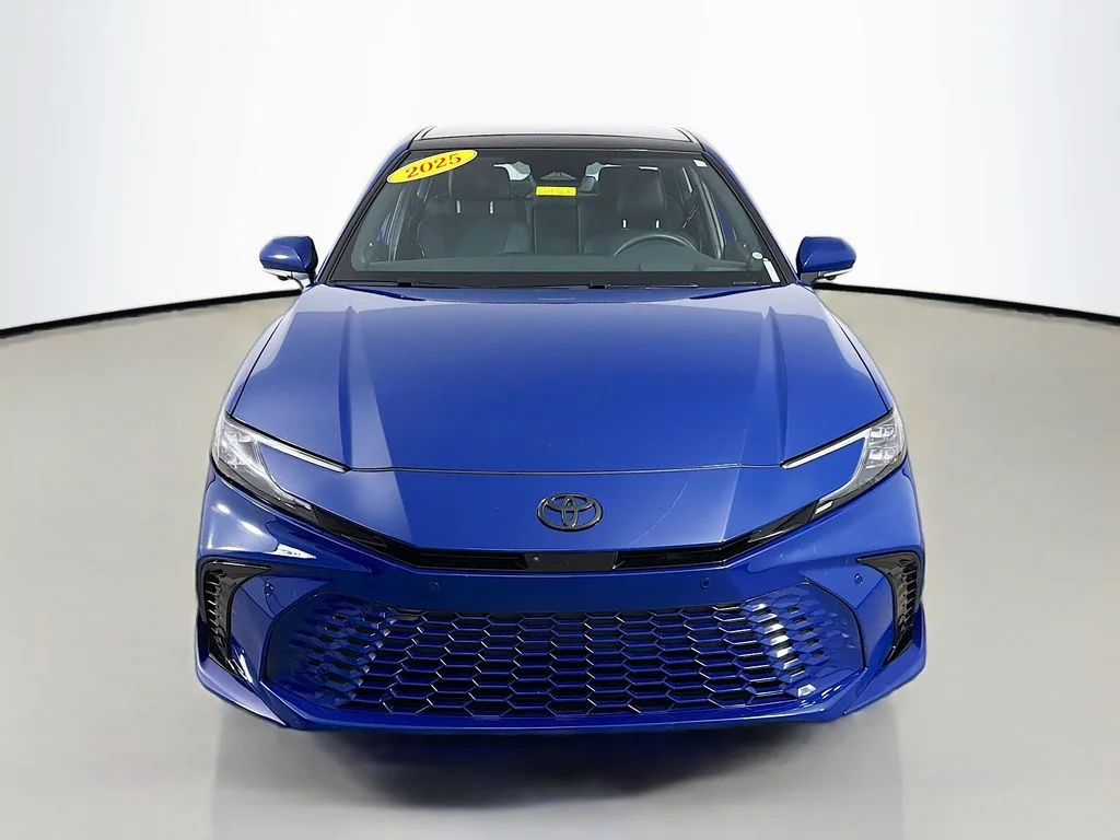 Used 2025 Reservoir Blue Toyota XSE image 2