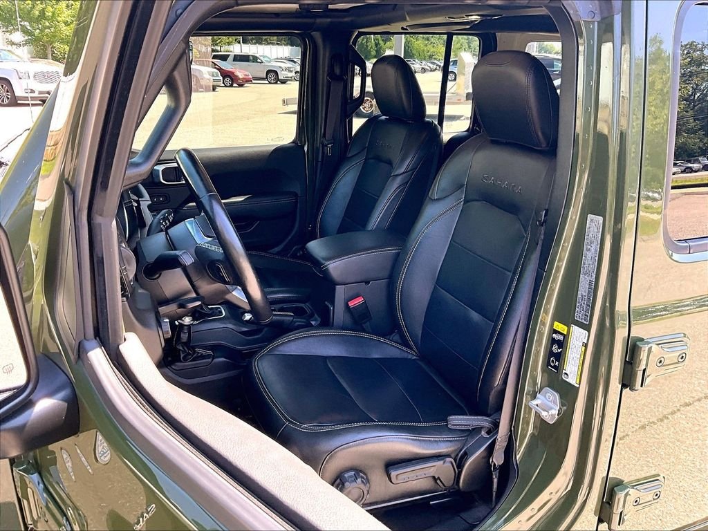 Used 2023 Green Jeep Sahara 4xe image 10