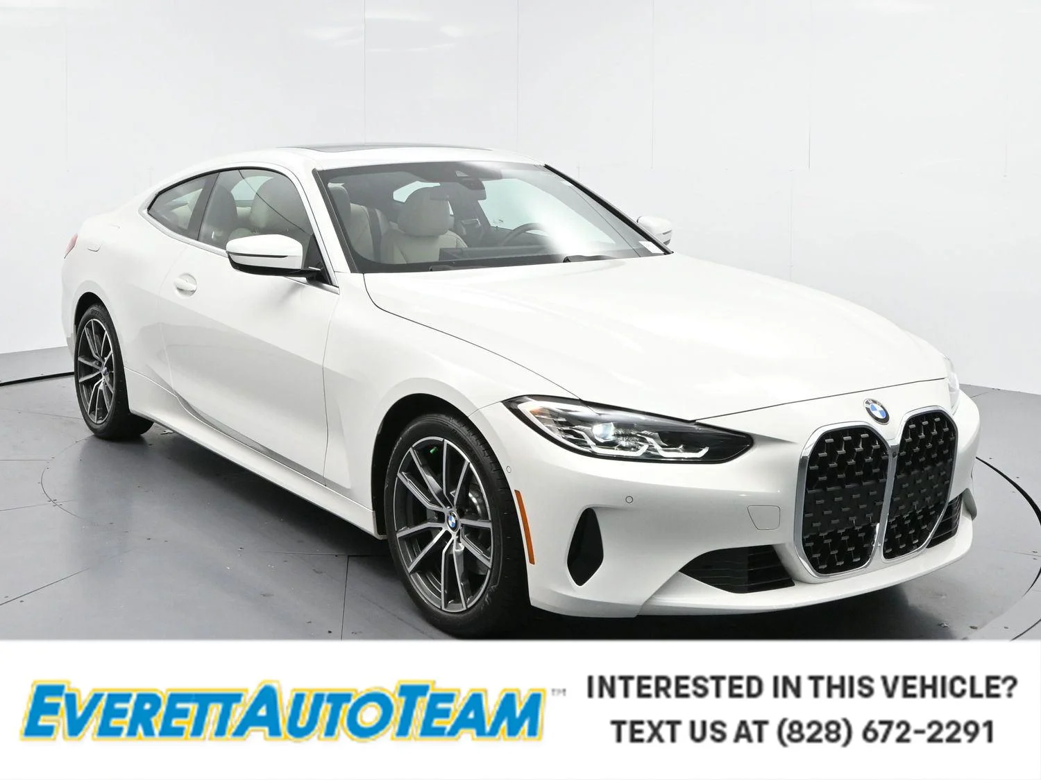 Used 2024 Alpine White BMW 430i xDrive image 1