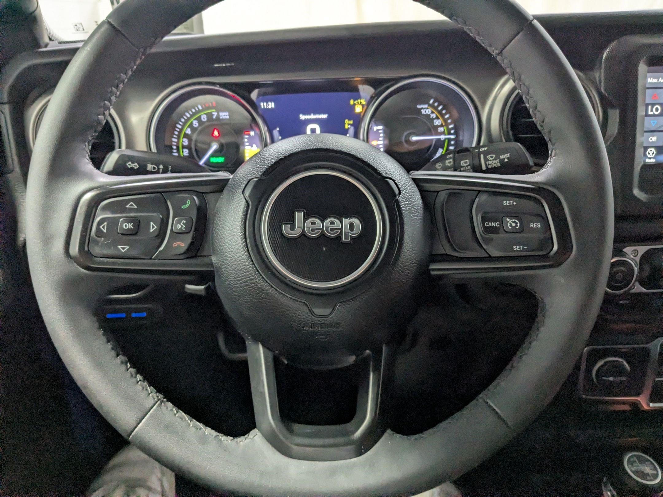 Used 2023 Hydro Blue Pearlcoat Jeep Willys image 11