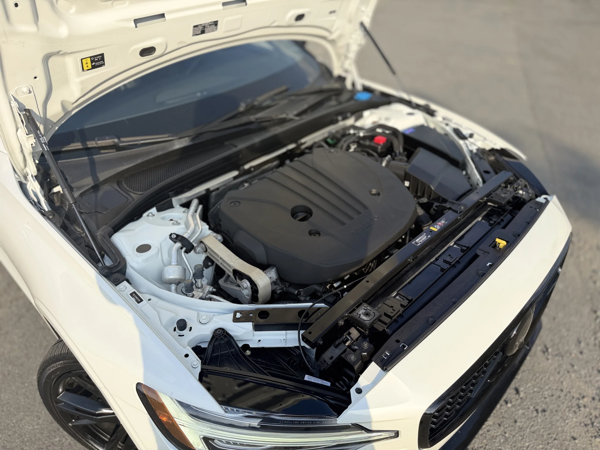 Used 2024 Crystal White Metallic Volvo Plus Black Edition image 20