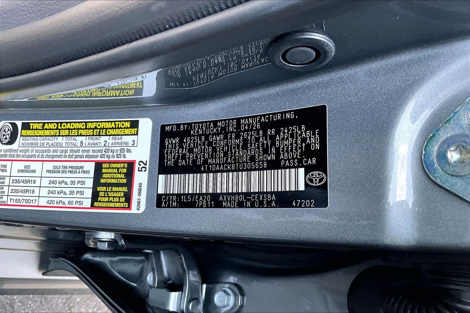 Used 2026 Heavy Metal Toyota SE image 34