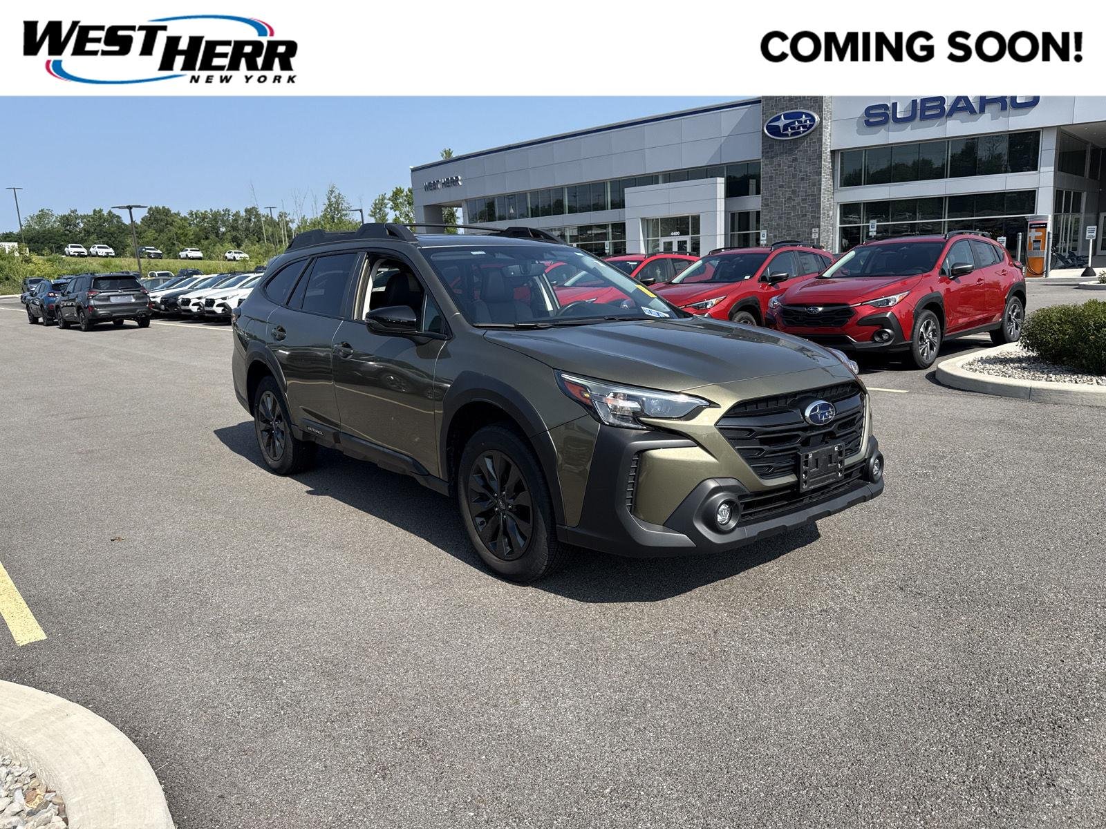 Used 2024 Autumn Green Metallic Subaru Onyx Edition image 1