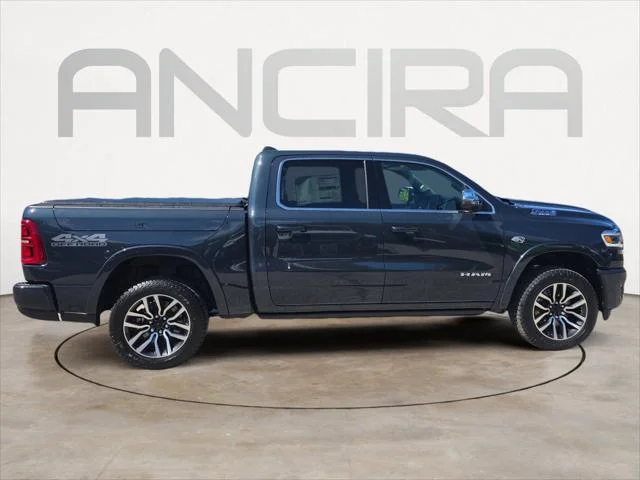 New 2026 Forged Blue Metallic Exterior Paint RAM Limited Longhorn image 11