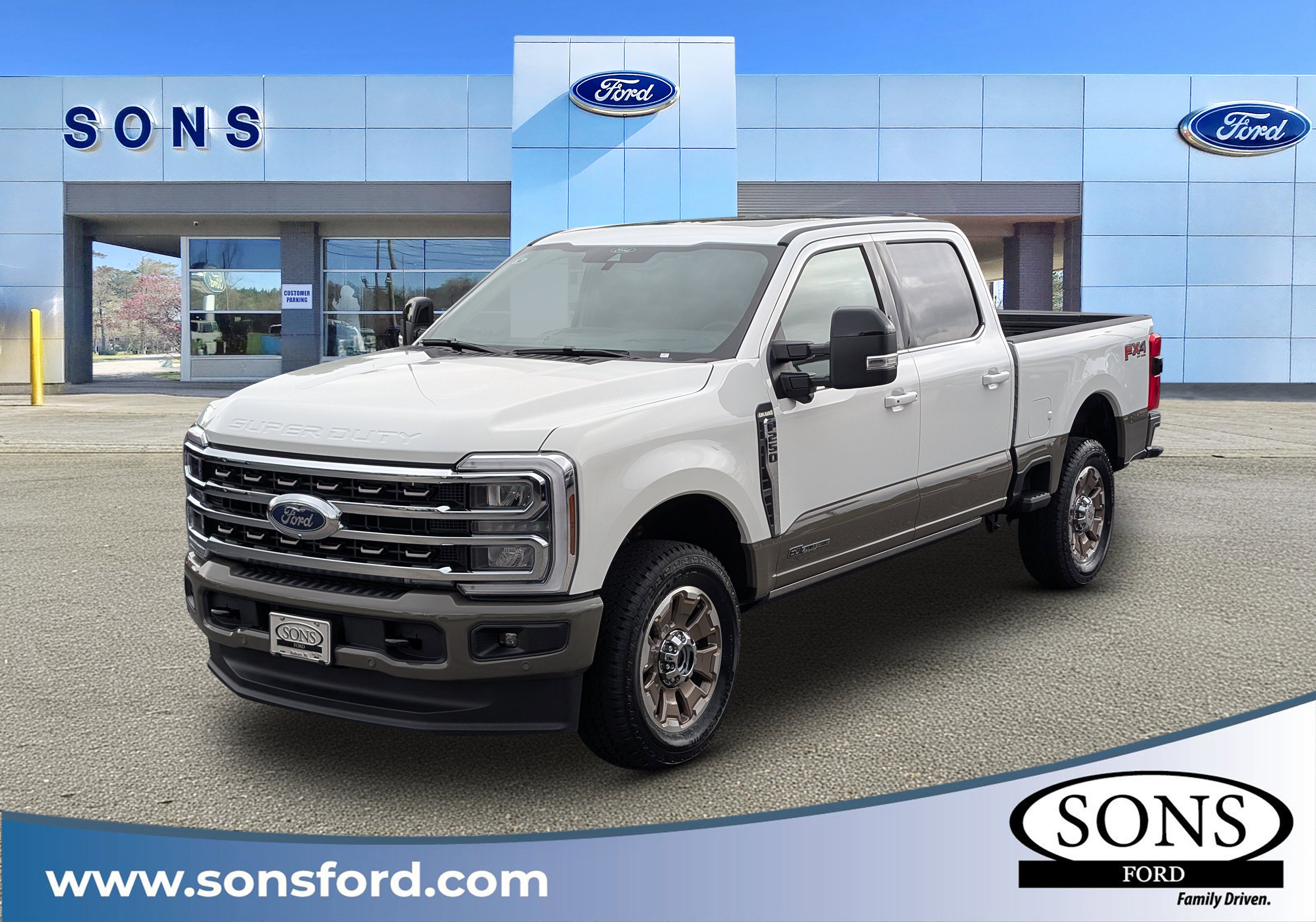 New 2026 Star White Metallic Tri-Coat FORD F-250® King Ranch® image 1