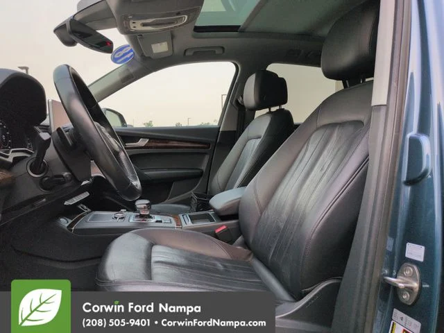 Used 2018 Blue Audi 2.0T Premium Plus image 25