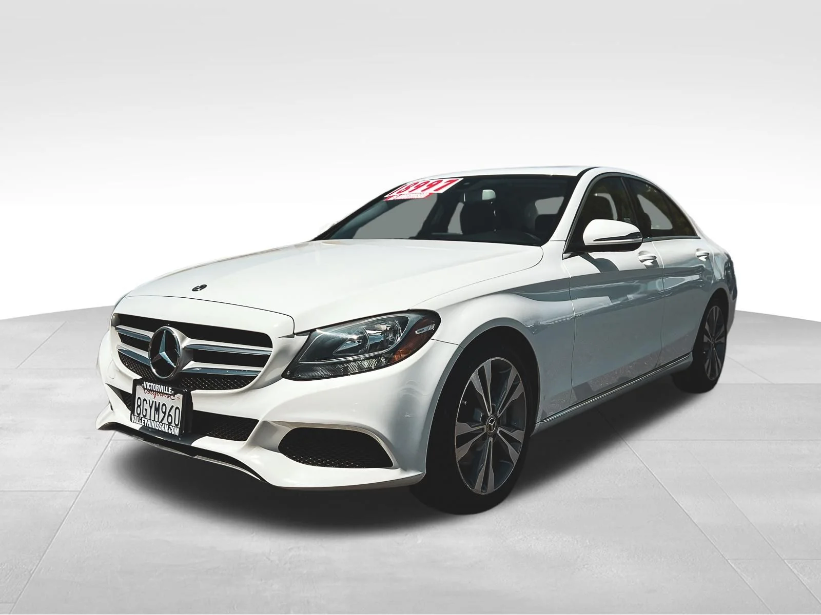 Used 2018 White Mercedes-Benz C 300 image 3