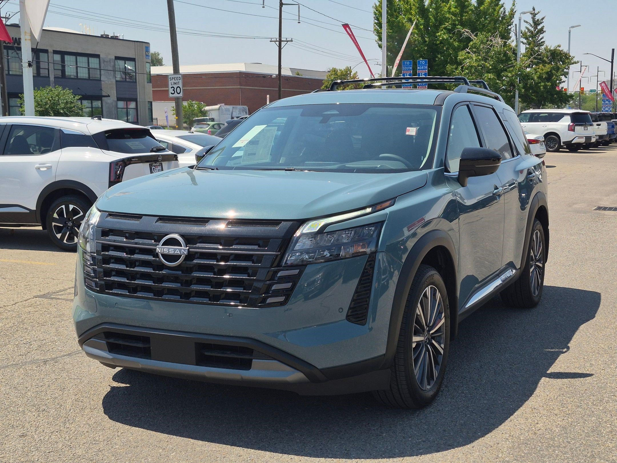 New 2026 Baltic Teal Pearl Nissan Platinum image 7