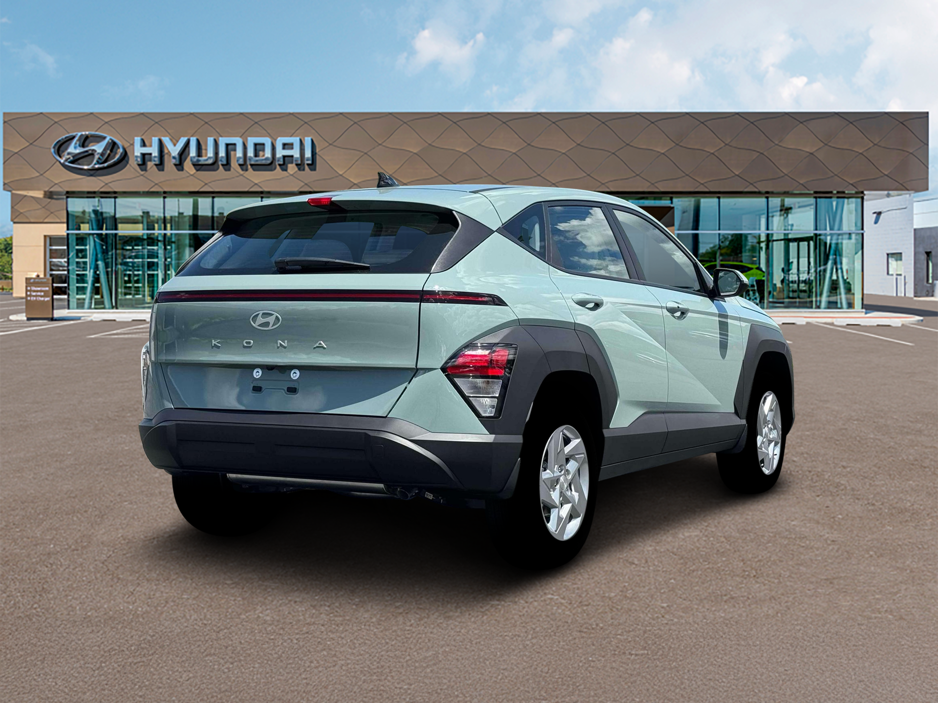 New 2026 Green Hyundai SE FWD image 7
