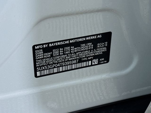 New 2026 White Metallic BMW 30 xDrive image 32