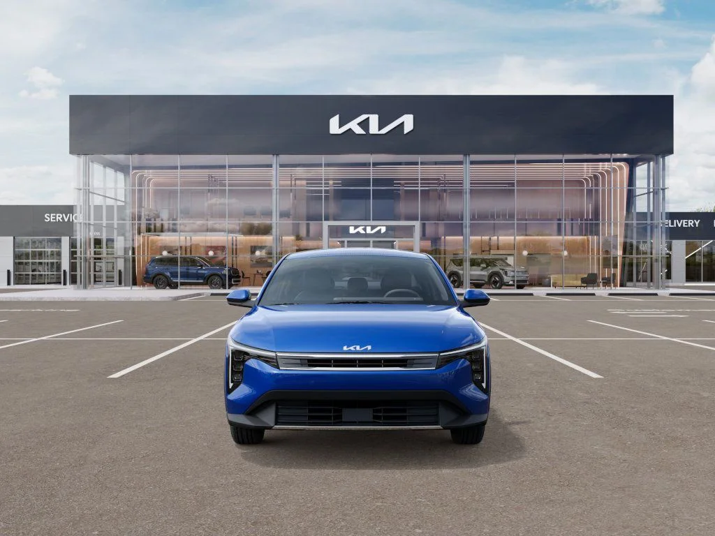 New 2025 Deep Sea Blue Kia EX image 1