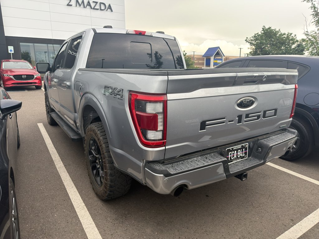 Used 2022 Iconic Silver Metallic Ford LARIAT image 5