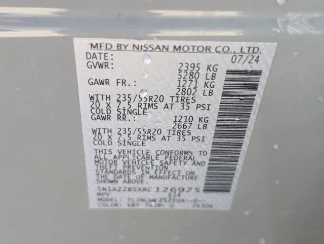 Used 2024 Gray Nissan SV image 42