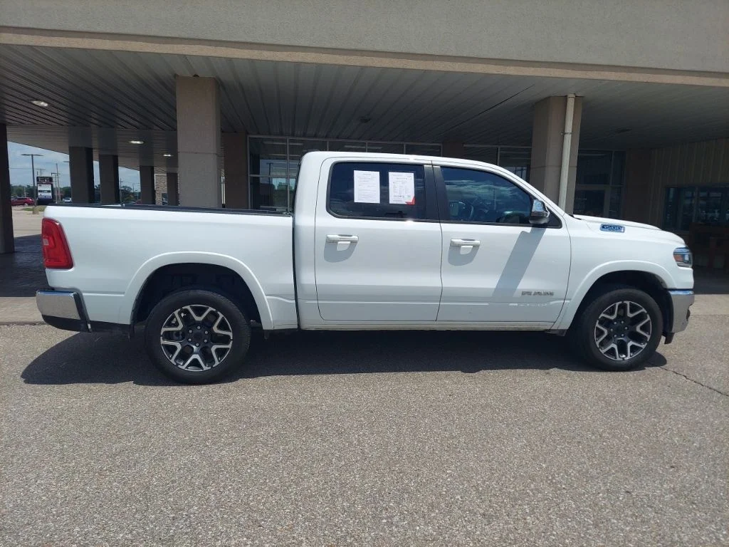 Used 2025 White Ram Laramie image 8