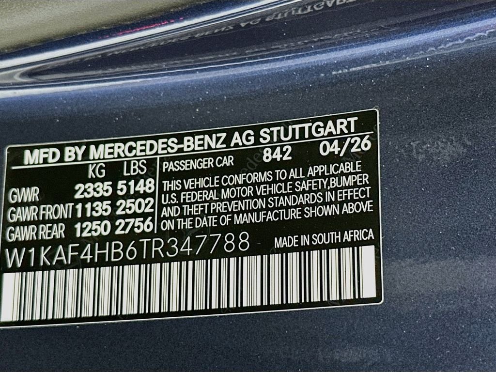 New 2026 Twilight Blue Metallic Mercedes-Benz C 300 image 34
