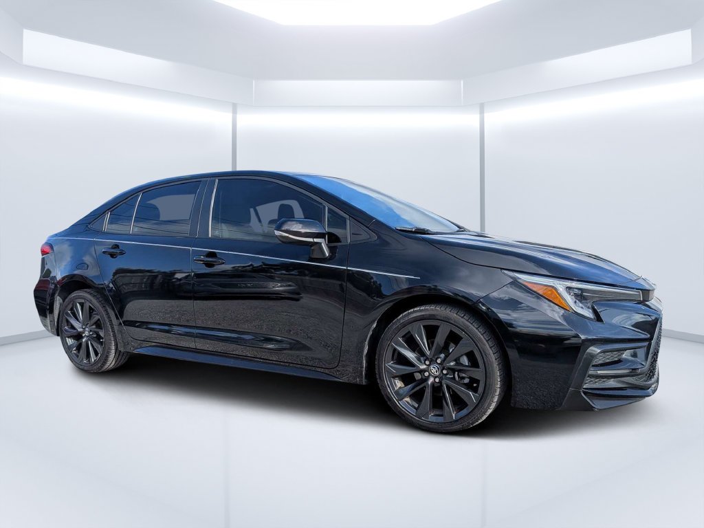 Used 2023 Black Toyota SE image 1