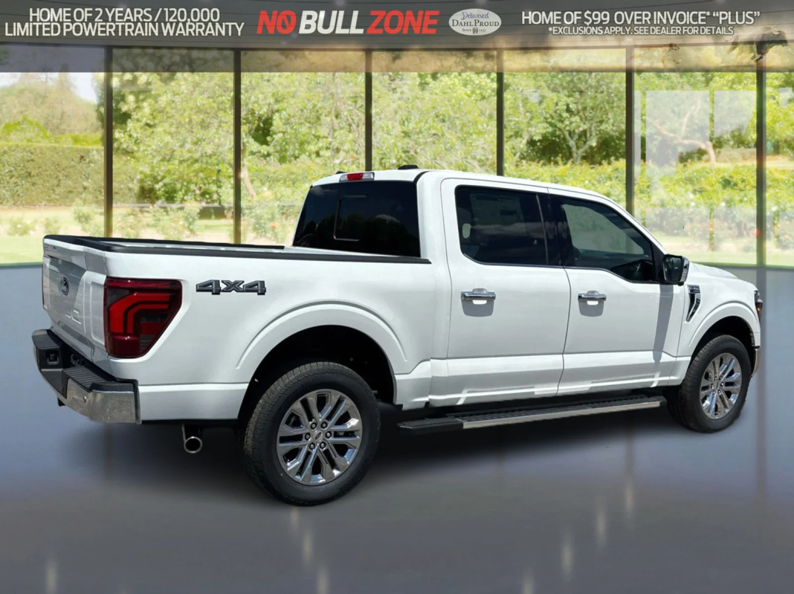 New 2026 Star White Metallic Tri-Coat Ford Lariat® image 5