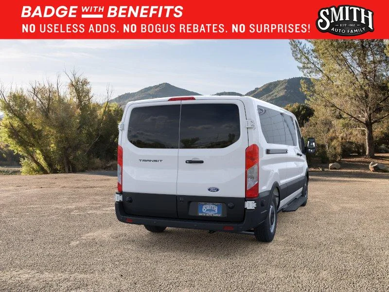 New 2026 Oxford White Ford Passenger Van XL image 9