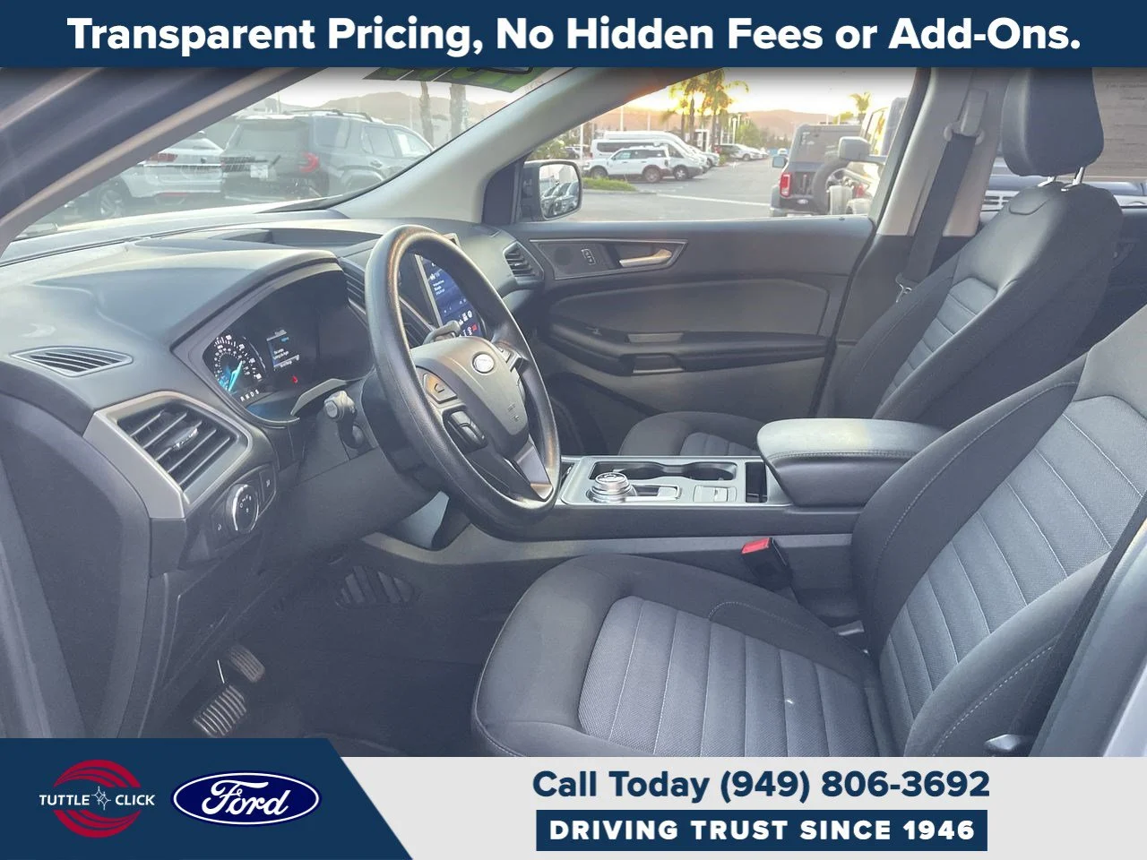 Used 2023 ICONIC SILVER MET Ford SE image 27