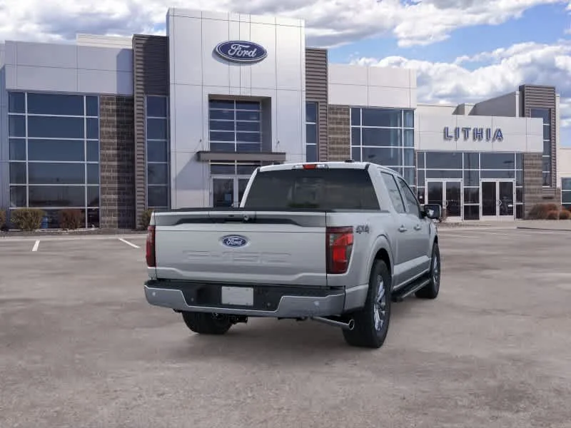 New 2026 Iconic Silver Metallic Ford XLT image 8