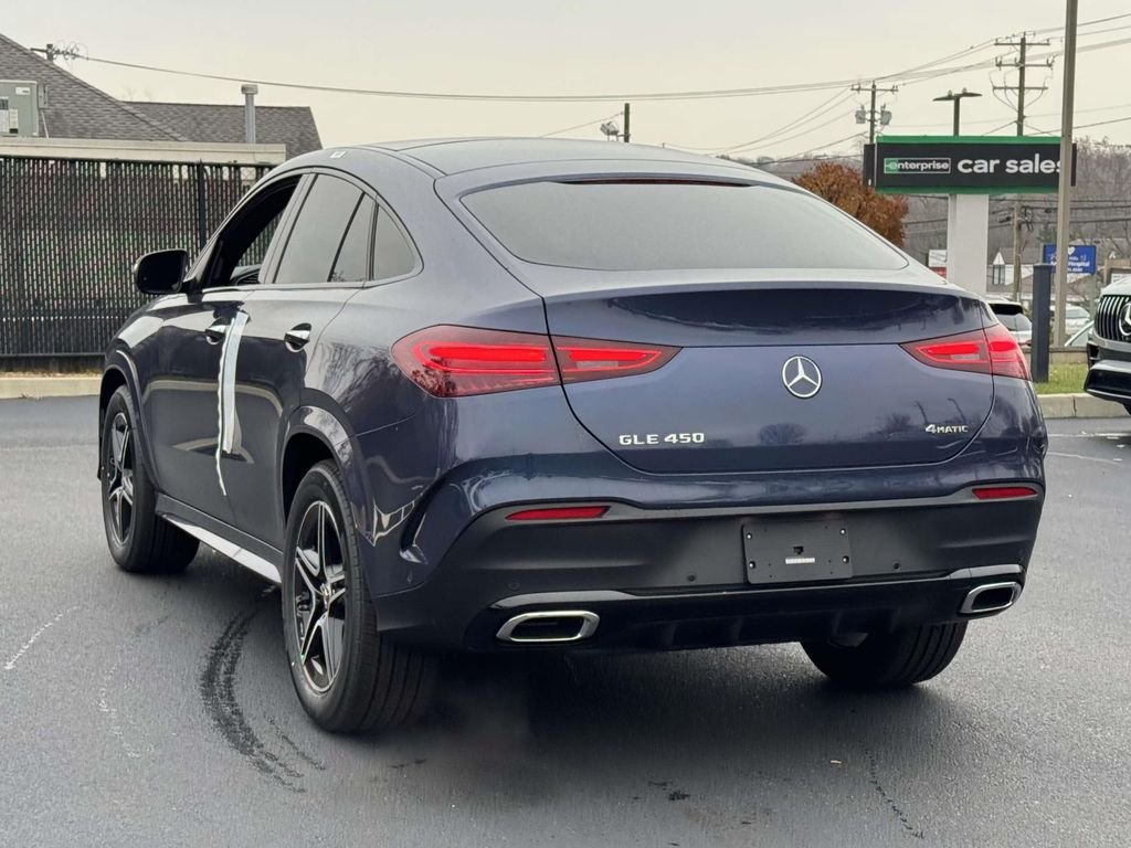 New 2026 Twilight Blue Metallic Mercedes-Benz GLE 450 Coupe image 8