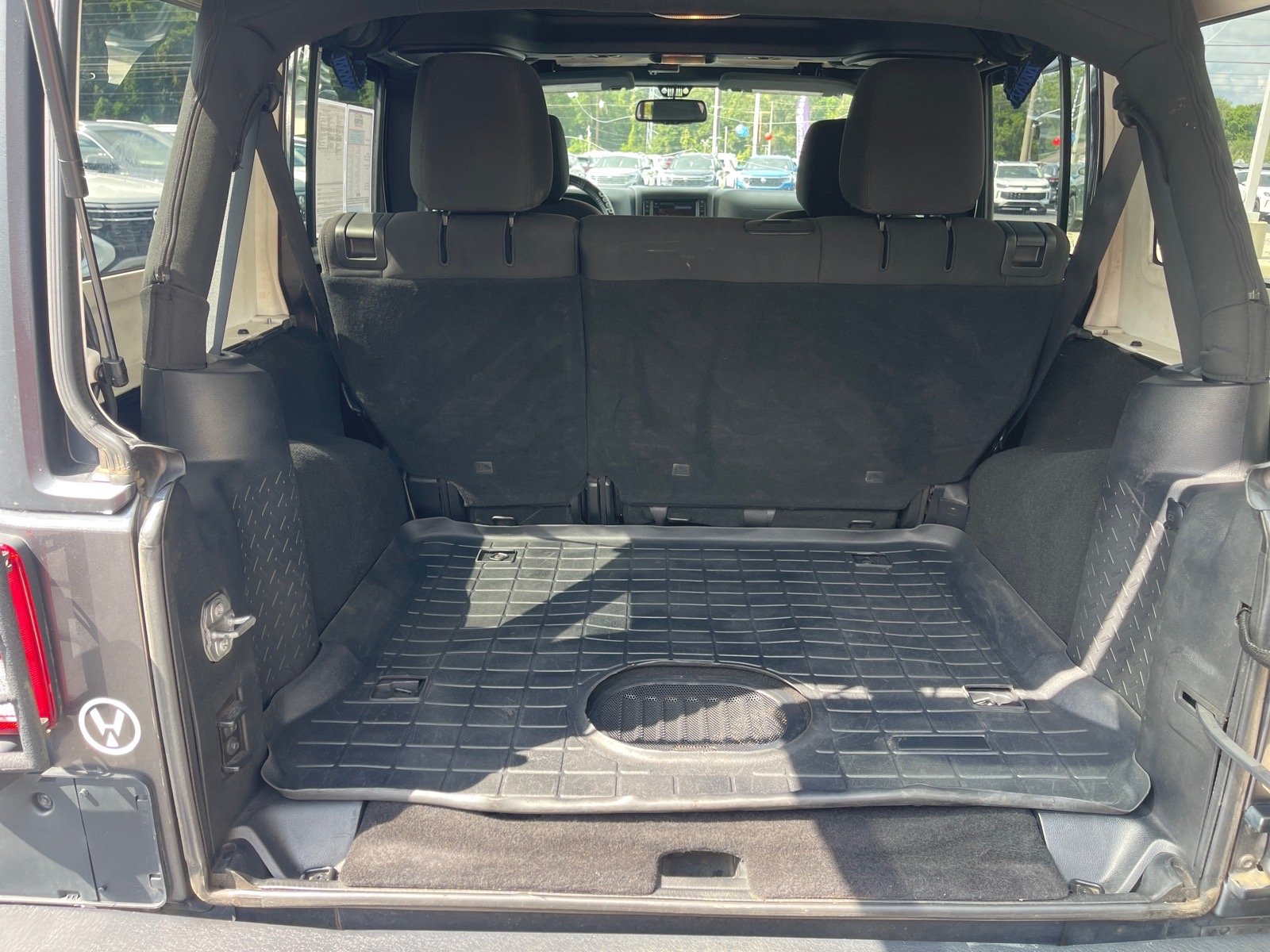 Used 2017 Granite Crystal Metallic Clear Coat Jeep Sport S image 14
