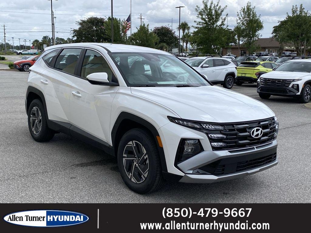 New 2026 Creamy White Pearl Hyundai Blue image 1
