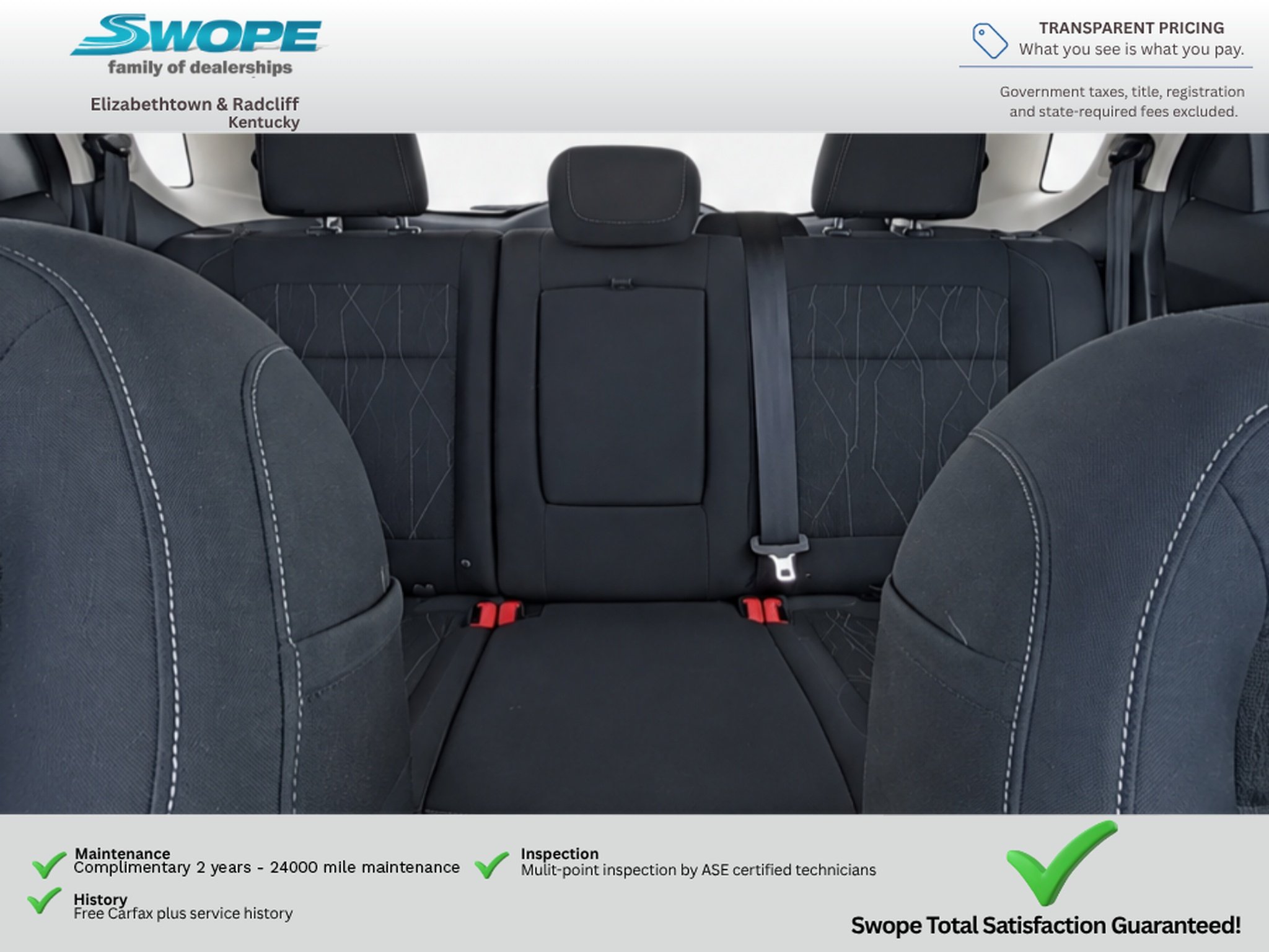 Used 2018 Diamond White Ford SE image 17