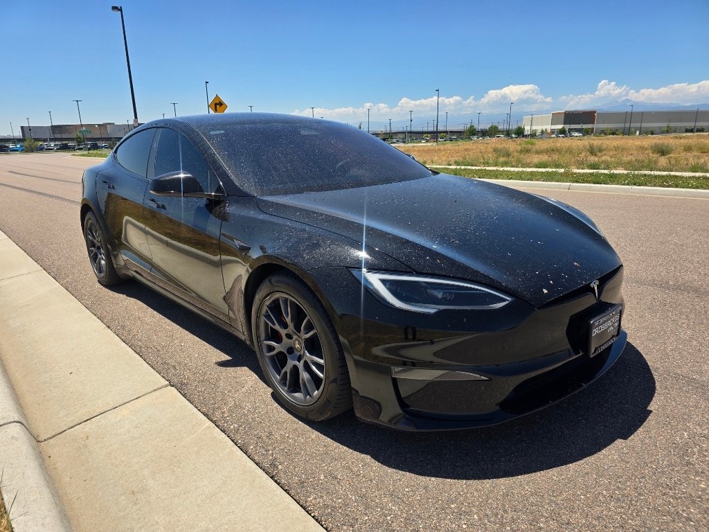 Used 2023 BLACK Tesla Plaid image 7