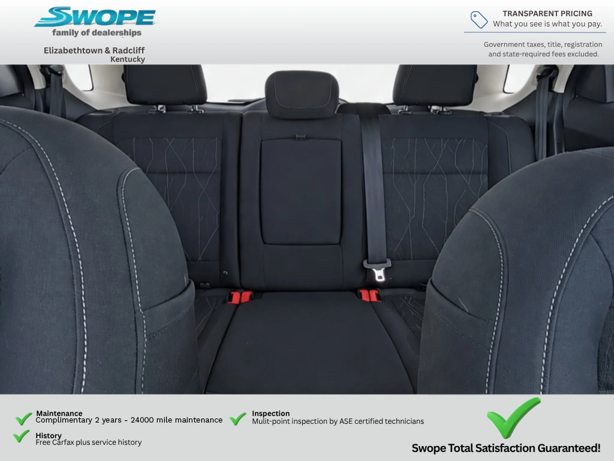 Used 2018 Diamond White Ford SE image 17