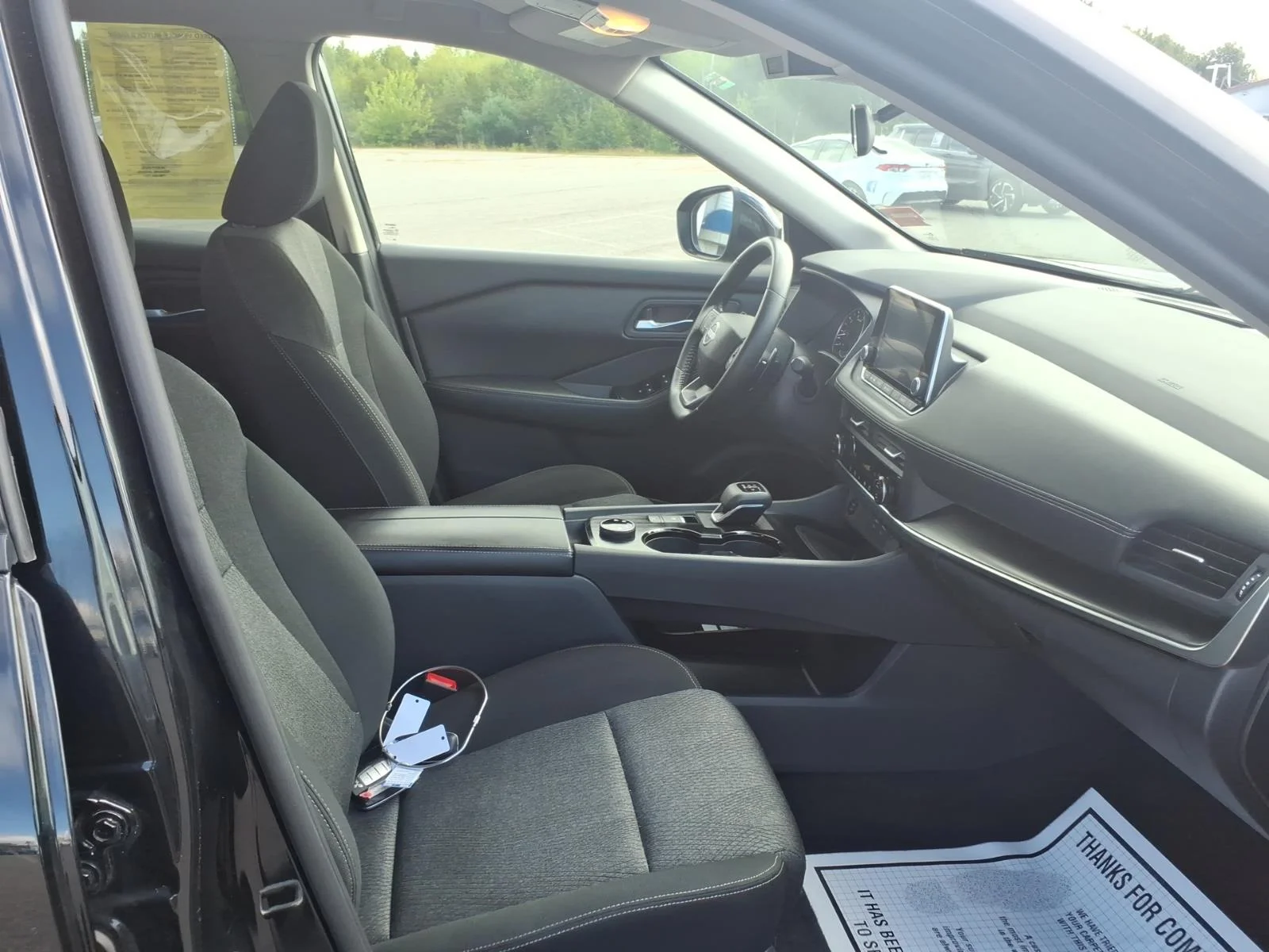 Used 2025 Super Black Nissan SV image 15