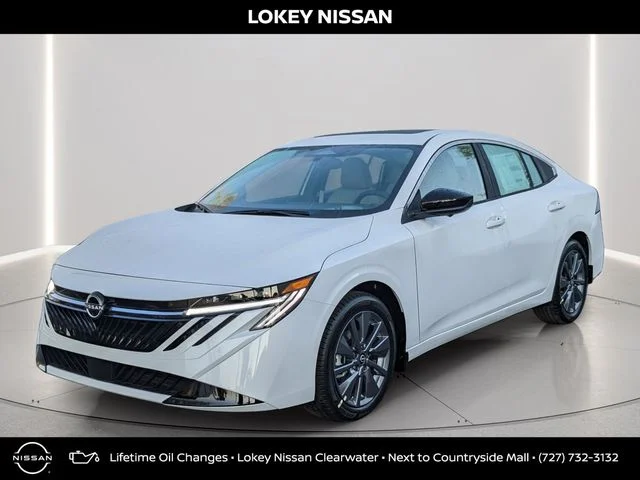 New 2026 Aspen White TriCoat Nissan SL image 1