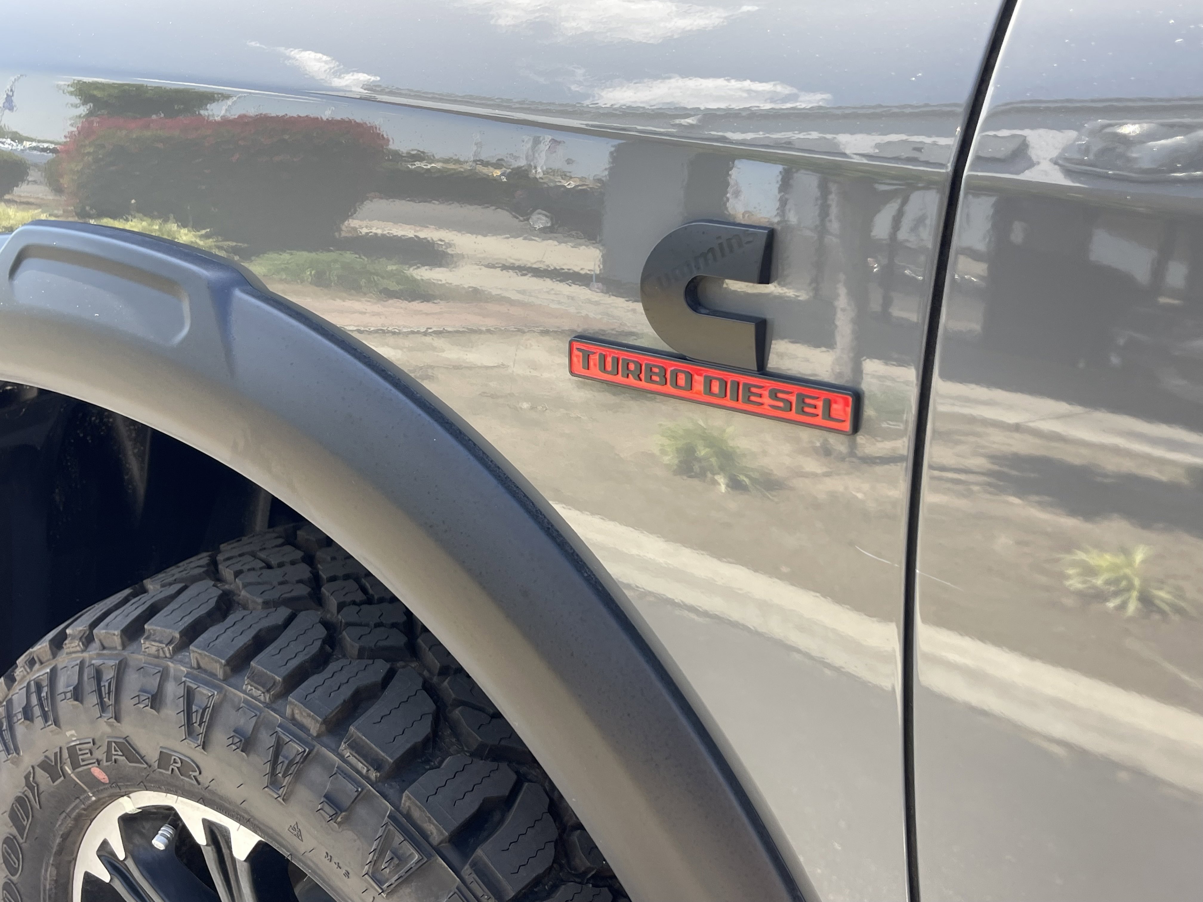 New 2026 Ceramic Gray Clear-Coat Exterior Paint RAM Rebel image 16