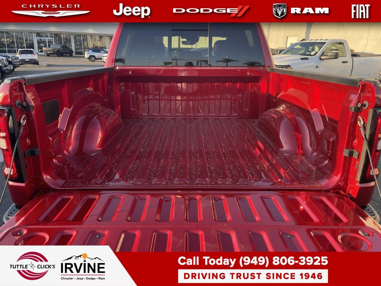 New 2026 Molten Red Pearl-Coat Exterior Paint RAM Rebel image 27