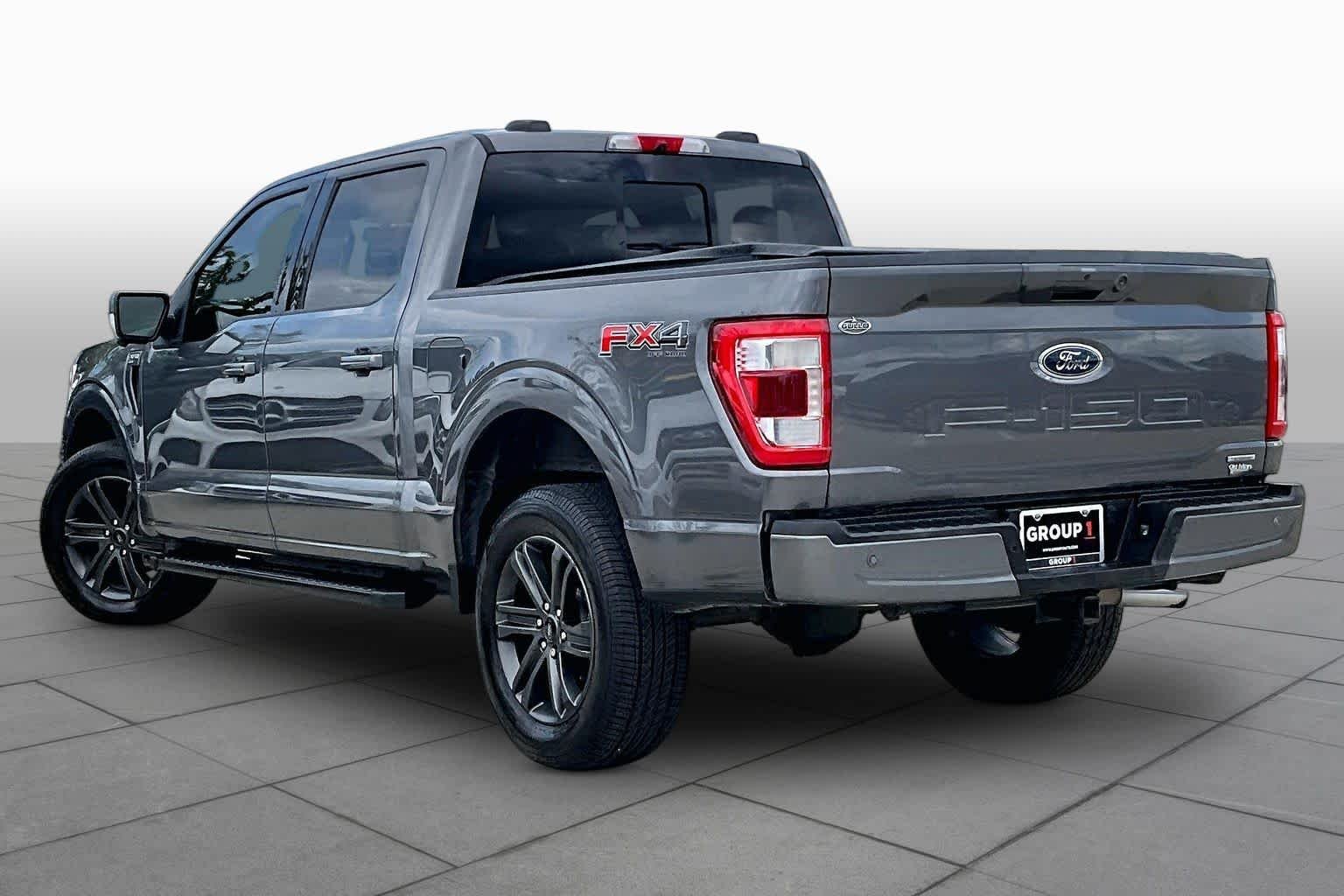 Used 2021 Carbonized Gray Metallic Ford LARIAT image 12