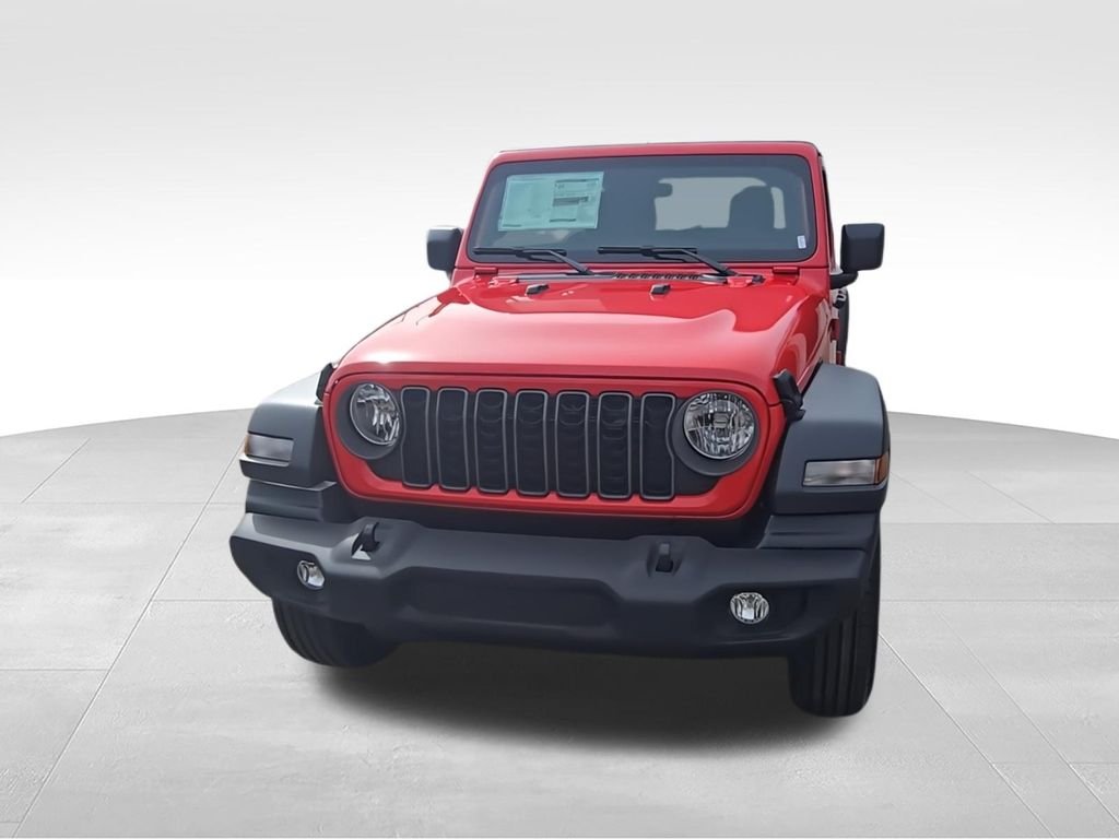New 2026 Firecracker Red Clear-Coat Exterior Paint Jeep Sport image 3