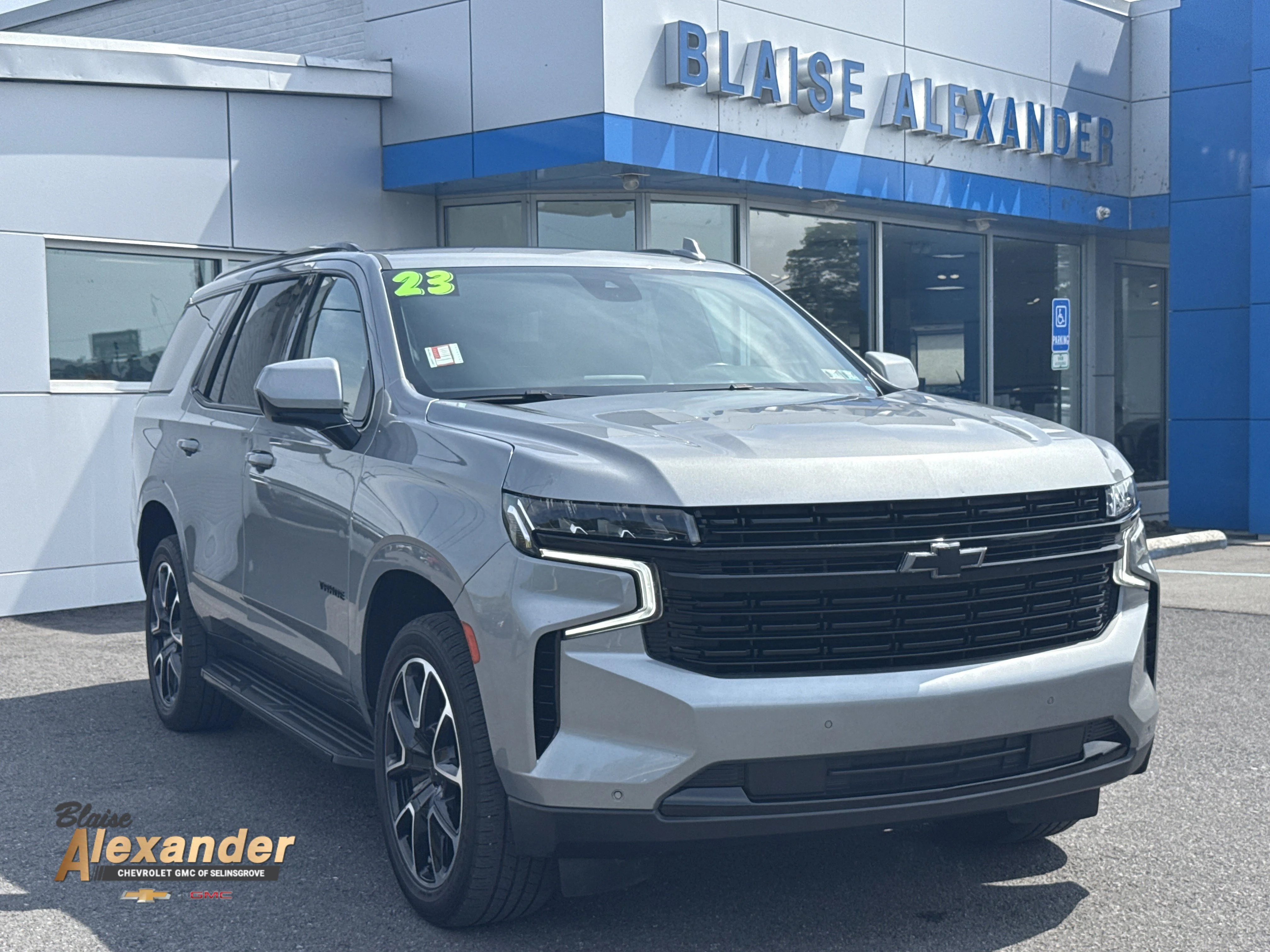 Used 2023 Sterling Gray Metallic Chevrolet RST image 1