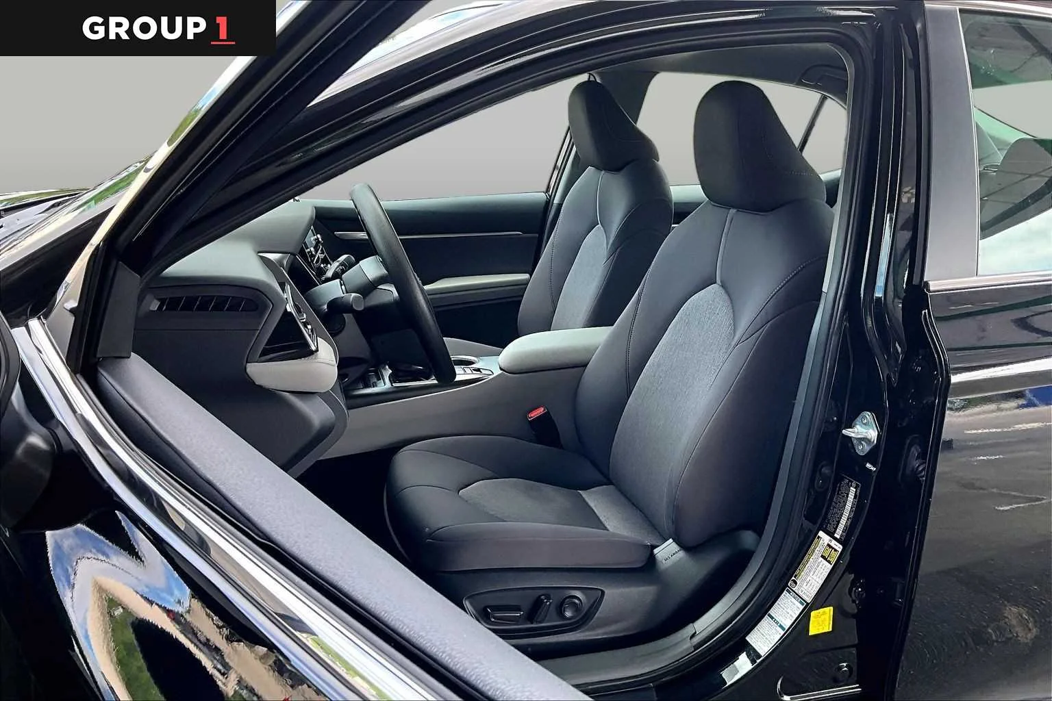 Used 2023 Midnight Black Metallic Toyota LE image 9