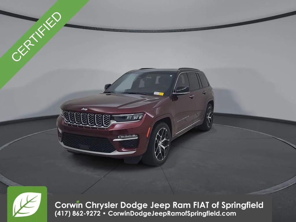 Certified Used 2025 Red Jeep Summit Reserve image 6