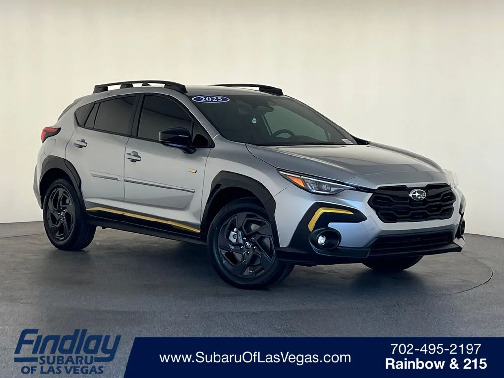 Certified Used 2025 Silver Subaru Sport image 1