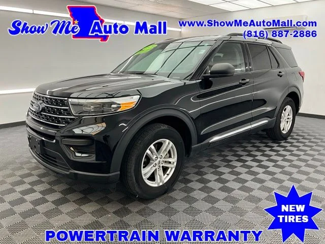 Used 2020 Black Ford XLT image 1