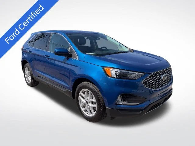 Certified Used 2024 Blue Ford SEL image 8