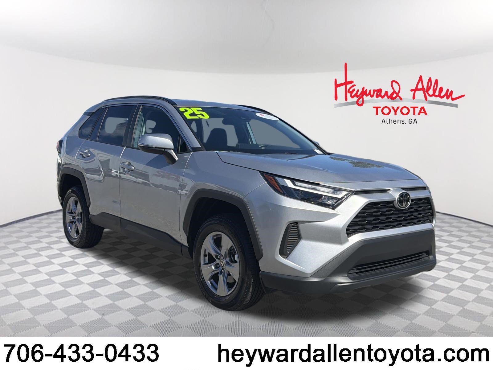 Certified Used 2025 Silver Sky Metallic Toyota XLE image 1