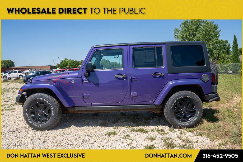 Used 2016 Jeep Wrangler Unlimited Backcountry with VIN 1C4BJWEG1GL203034 for sale in Park City, KS