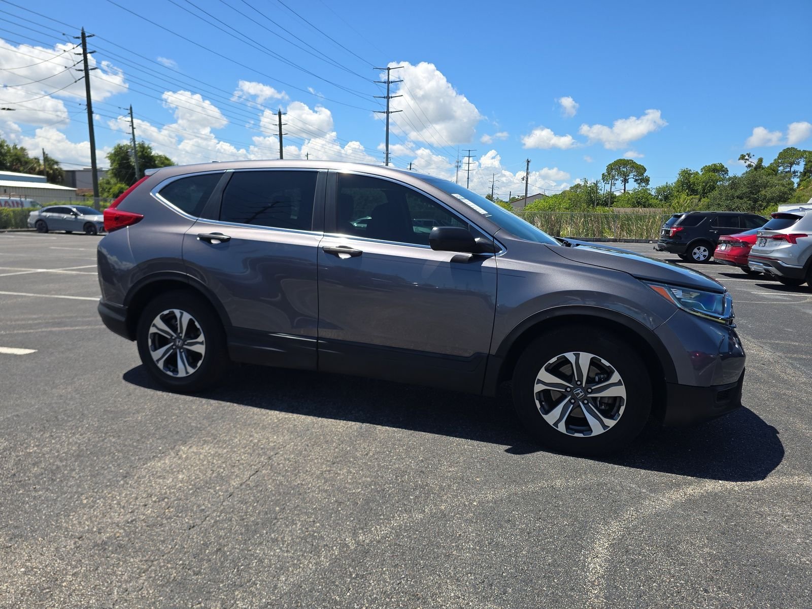 Used 2019 Honda CR-V LX with VIN 2HKRW5H37KH404842 for sale in Port Richey, FL