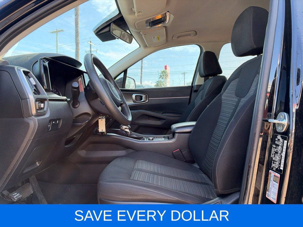 Used 2022 Black Kia LX image 8