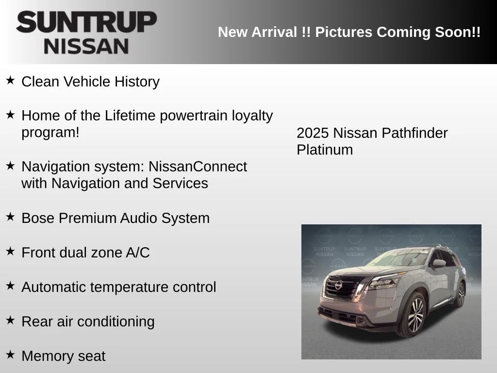 Used 2025 Gray Nissan Platinum image 6