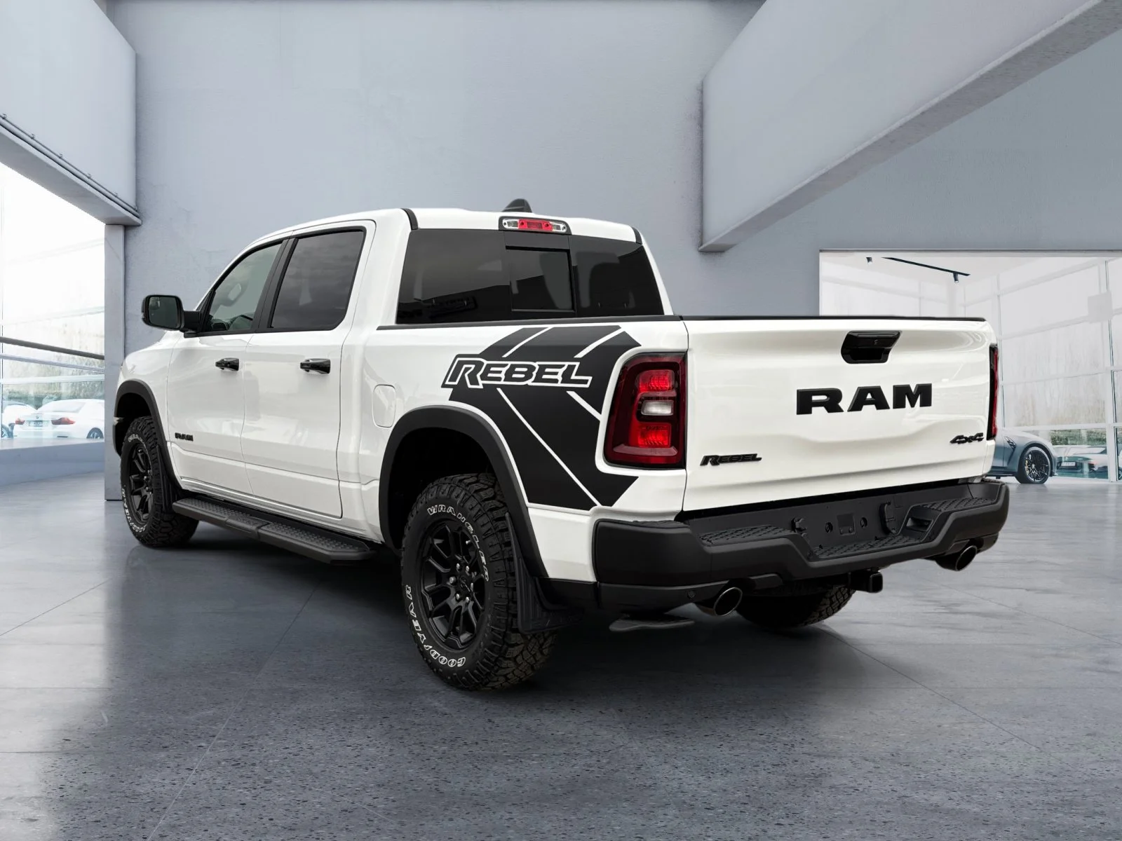 New 2027 Bright White Ram Rebel image 3