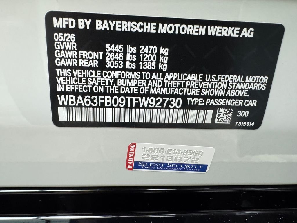 New 2026 White BMW M440i xDrive Gran Coupe image 30