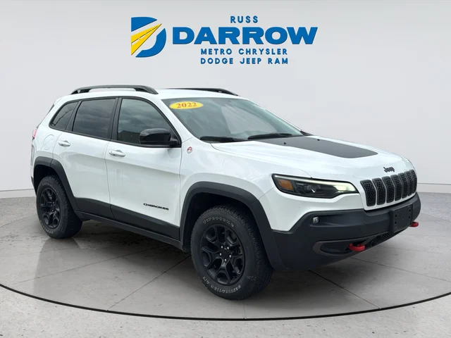 Used 2022 White Jeep Trailhawk image 7